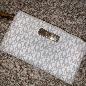 small MK wristlet
